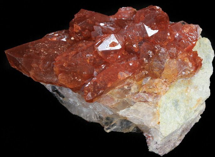 Hematoid (Ferruginous) Quartz Cluster - Morocco #44750